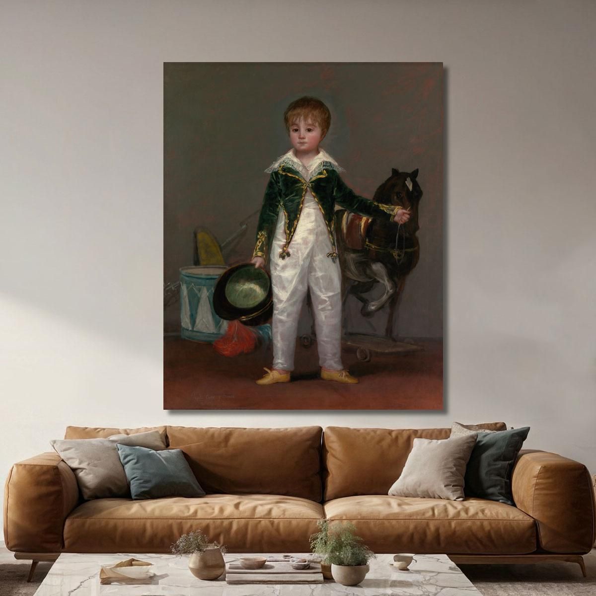 José Costa Y Bonells Died L870 Called Pepito Francisco de Goya fgy30 canvas print 