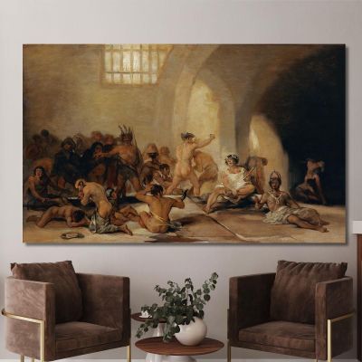 Madhouse Francisco de Goya fgy32 canvas print 