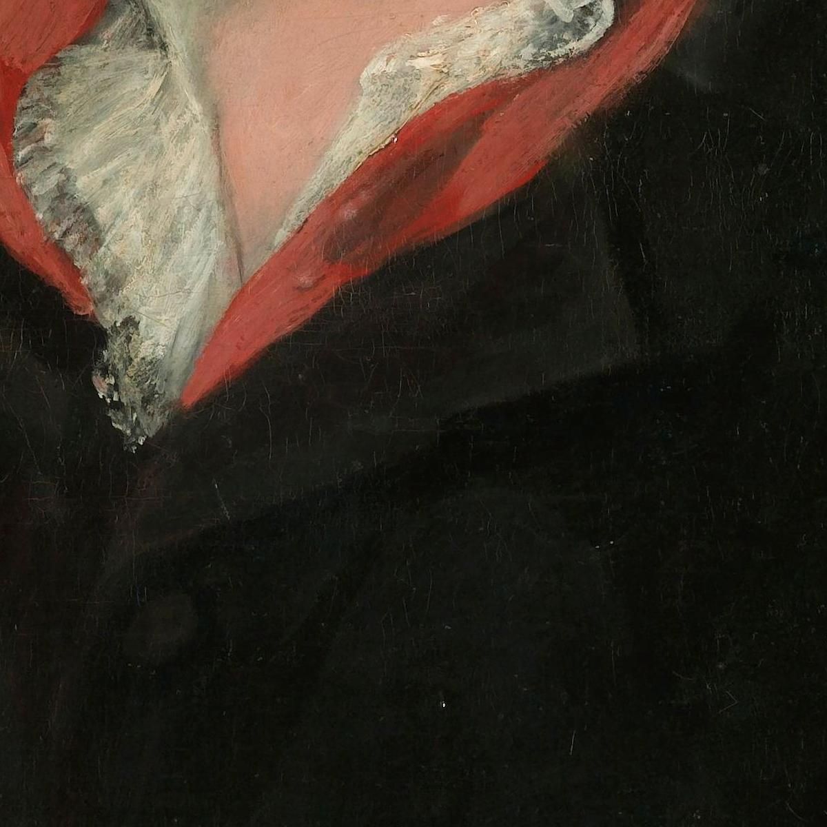 Portrait Of Don Ramón Satué Francisco de Goya fgy42 canvas print