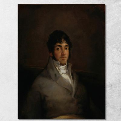 Portrait Of Isidoro Maiquez Francisco de Goya fgy47 canvas print 