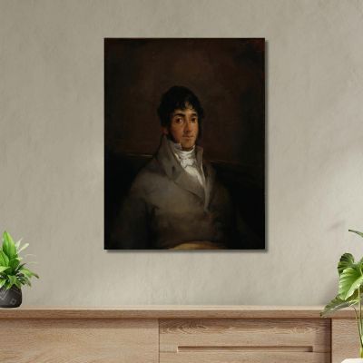 Portrait Of Isidoro Maiquez Francisco de Goya fgy47 canvas print 
