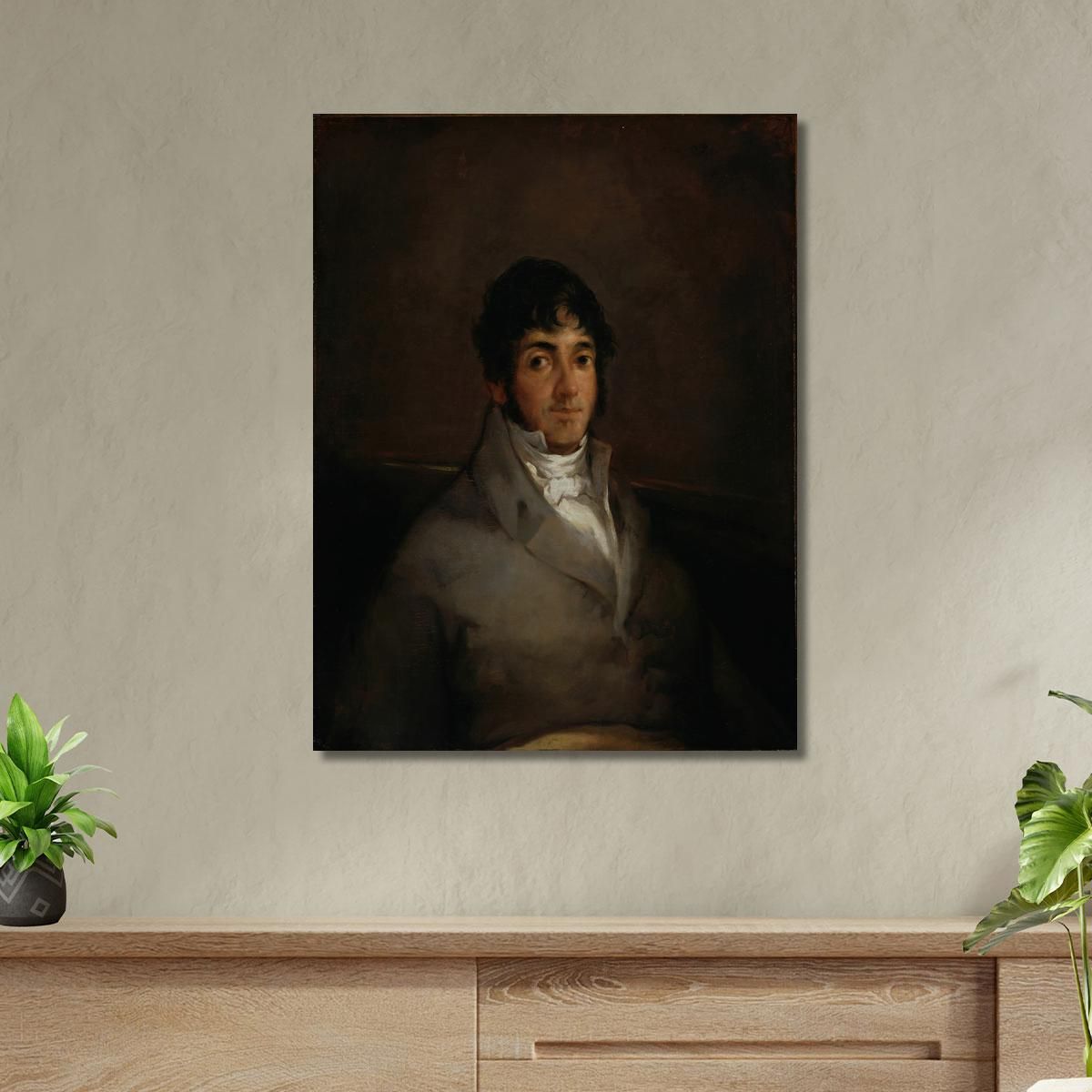 Portrait Of Isidoro Maiquez Francisco de Goya fgy47 canvas print 