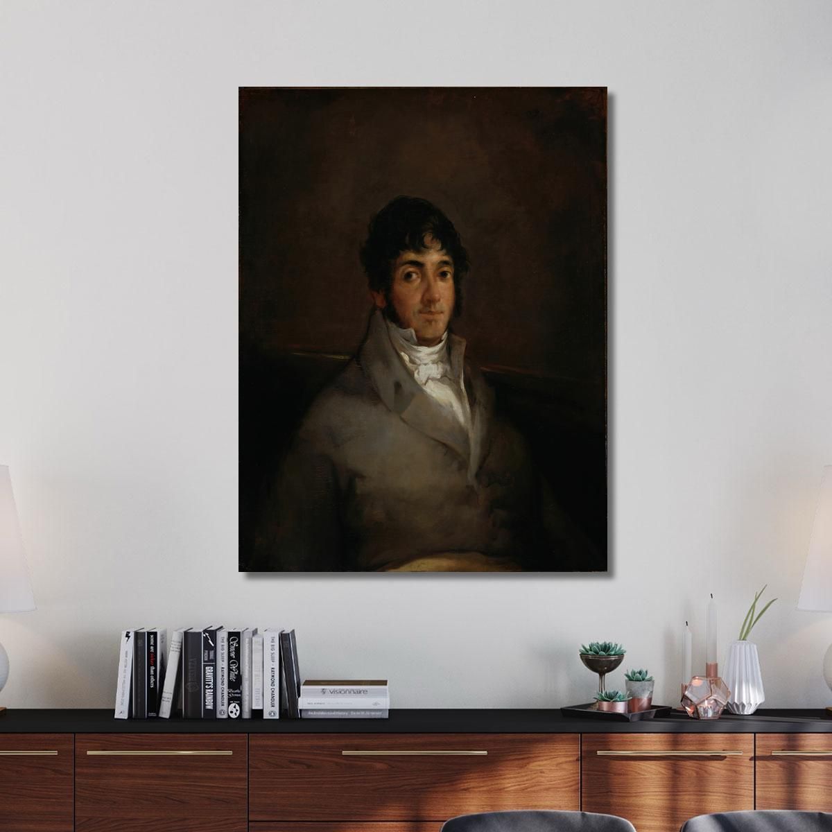 Portrait Of Isidoro Maiquez Francisco de Goya fgy47 canvas print 