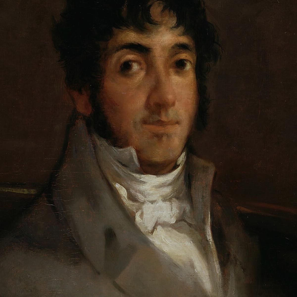 Portrait Of Isidoro Maiquez Francisco de Goya fgy47 canvas print