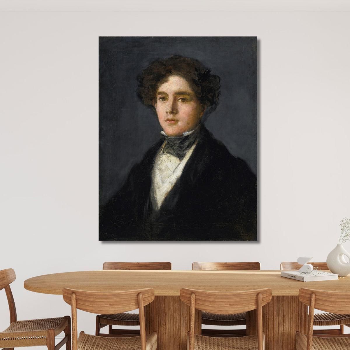 Portrait Of Mariano Goya The Artist'S Grandson Francisco de Goya fgy48 canvas print 