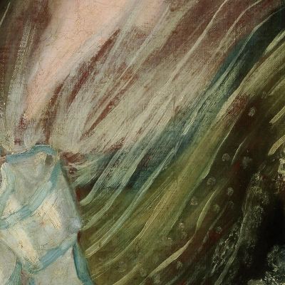 Portrait Of Senora Ceán Bermudez Francisco de Goya fgy49 canvas print