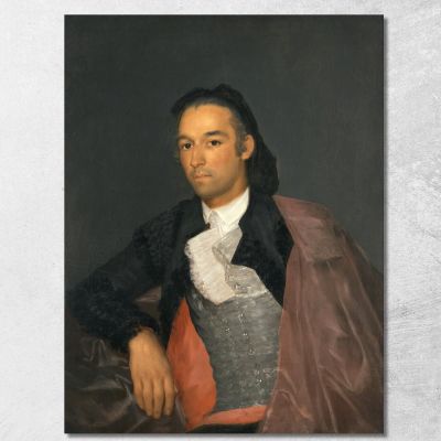 Portrait Of The Matador Pedro Romero Francisco de Goya fgy51 canvas print 