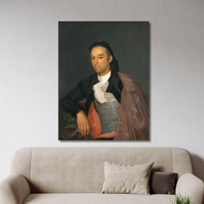 Portrait Of The Matador Pedro Romero Francisco de Goya fgy51 canvas print 