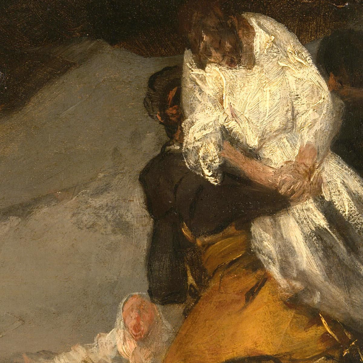 The Hanged Monk Francisco de Goya fgy63 canvas print