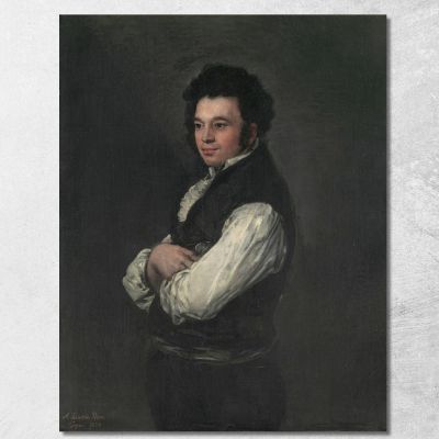 Tiburcio Pérez And Cuervo Francisco de Goya fgy70 canvas print 