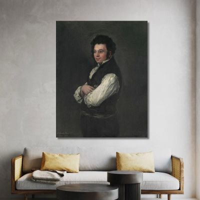 Tiburcio Pérez And Cuervo Francisco de Goya fgy70 canvas print 