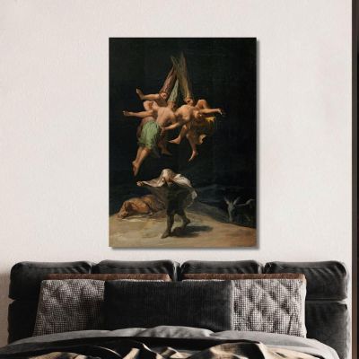 Witches Flight Francisco de Goya fgy74 canvas print 