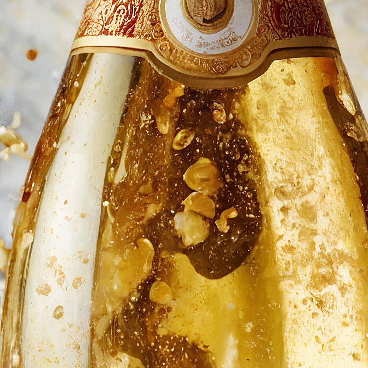 Modern Painting Champagne Gold Luxurious Vitality chm14 canvas print
