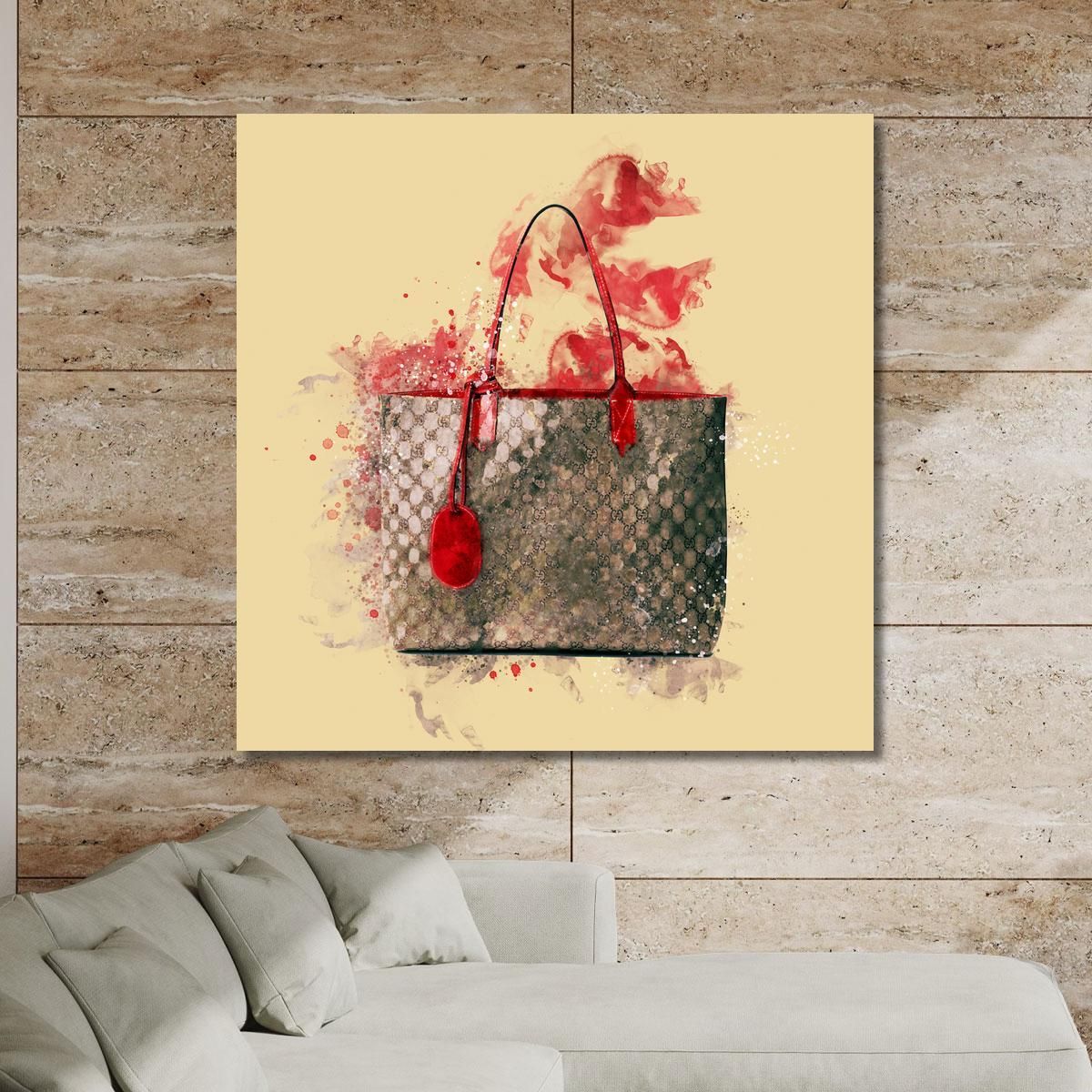 Exclusive Fashion Bag Frame Fashion fsn6 canvas print 