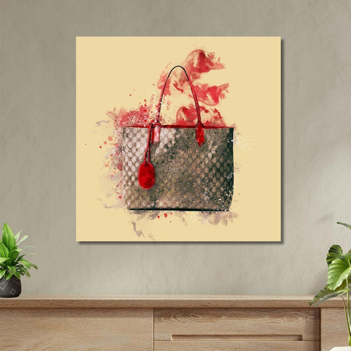 Exclusive Fashion Bag Frame Fashion fsn6 canvas print 