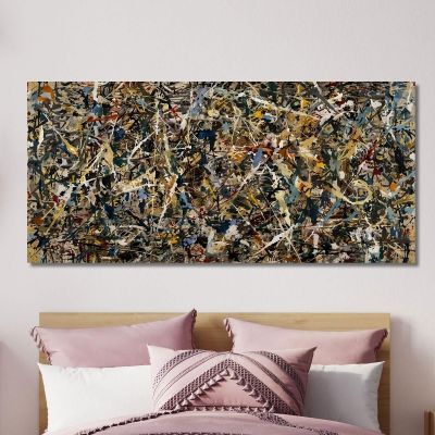 Alchemy Inspired Work 2 Jackson Pollock ijsp1 canvas print 