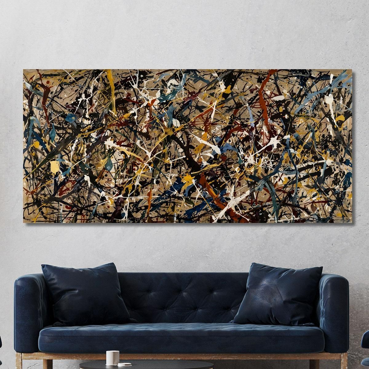 Number 31 Inspired Jackson Pollock ijsp21 canvas print 