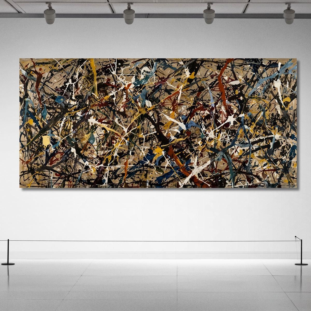 Number 31 Inspired Jackson Pollock ijsp21 canvas print 