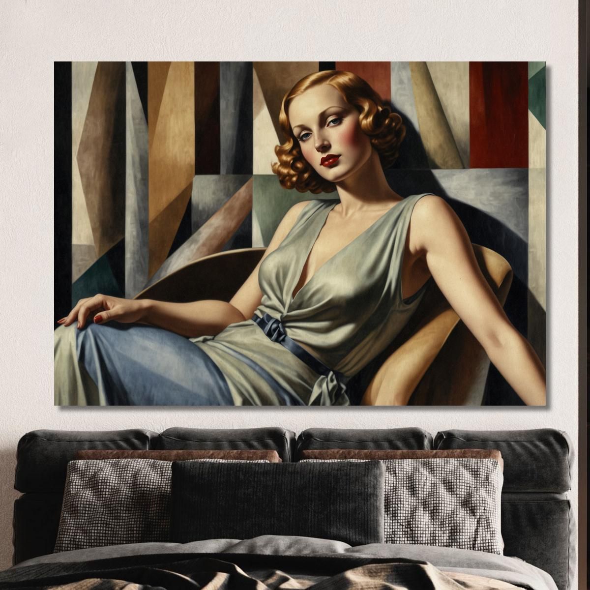 The Gilded Muse Style Tamara de Lempicka ilmt17 canvas print 