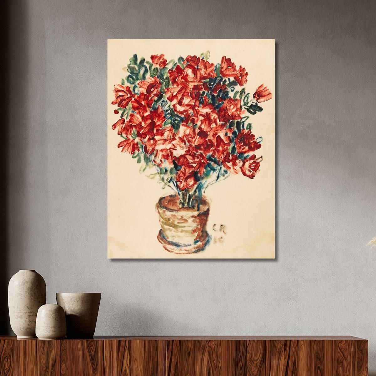 Azalea Christian Rohlfs cro6 canvas print 