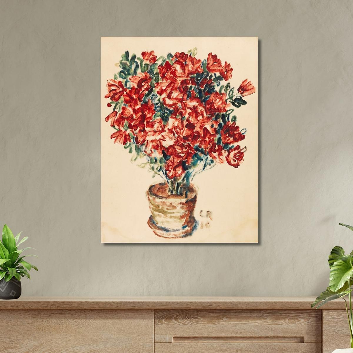 Azalea Christian Rohlfs cro6 canvas print 