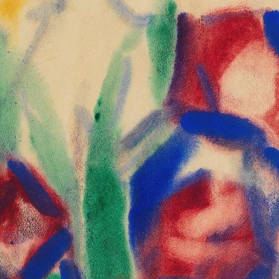 Flower Still Life 2 Christian Rohlfs cro11 canvas print