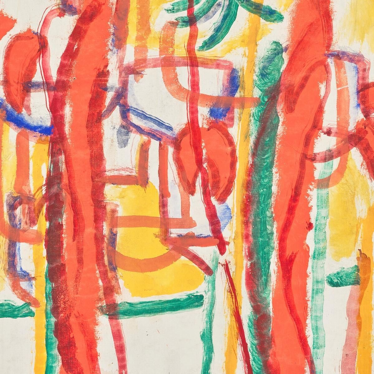 Trees Christian Rohlfs cro16 canvas print