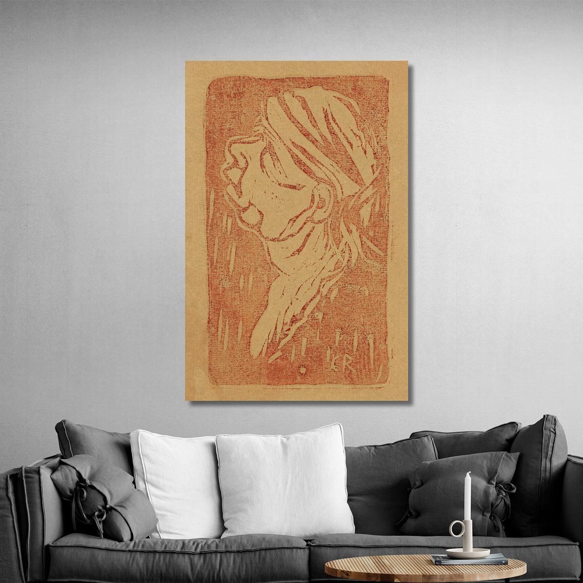 The Good Aunt Christian Rohlfs cro22 canvas print 