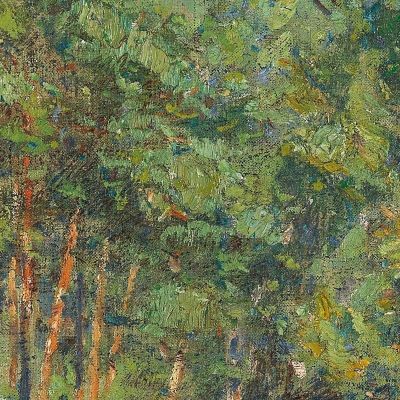 Forest Christian Rohlfs cro28 canvas print