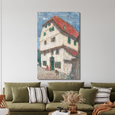 House Of The Andernach Family In Soest Christian Rohlfs cro36 canvas print 