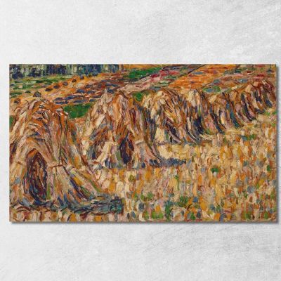 Cornfield Christian Rohlfs cro49 canvas print 