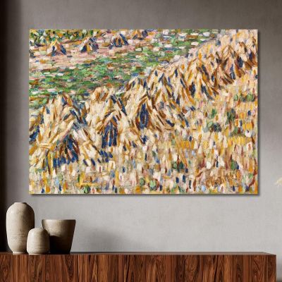 Corn Dolls In The Cornfield Christian Rohlfs cro50 canvas print 