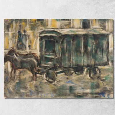 Furniture Wagon Christian Rohlfs cro58 canvas print 