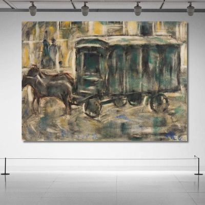 Furniture Wagon Christian Rohlfs cro58 canvas print 