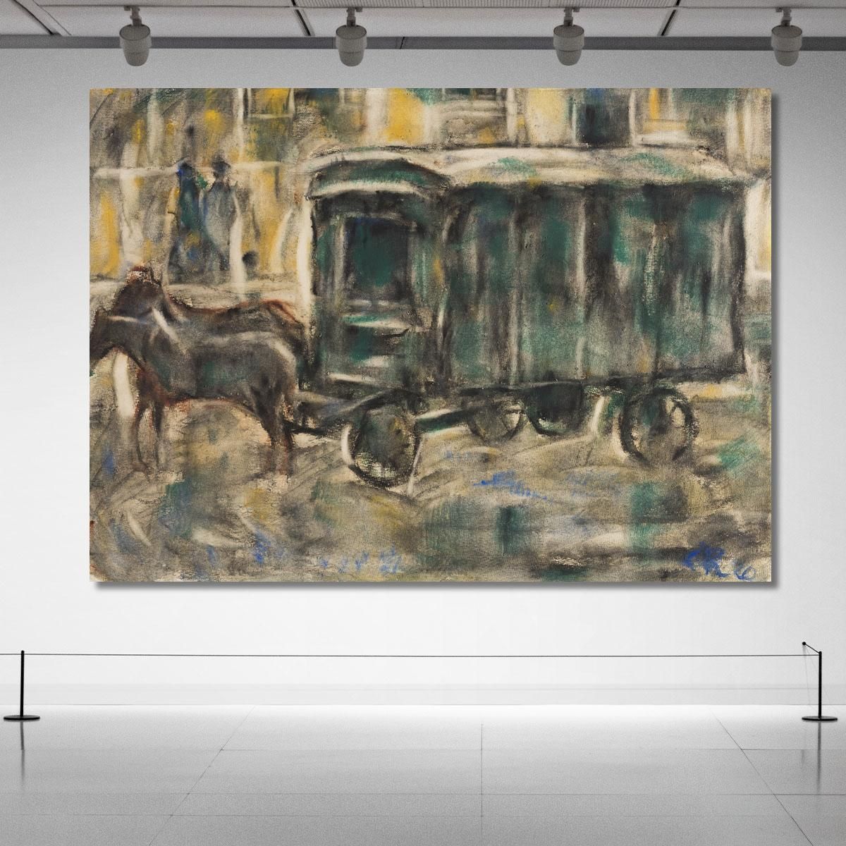 Furniture Wagon Christian Rohlfs cro58 canvas print 