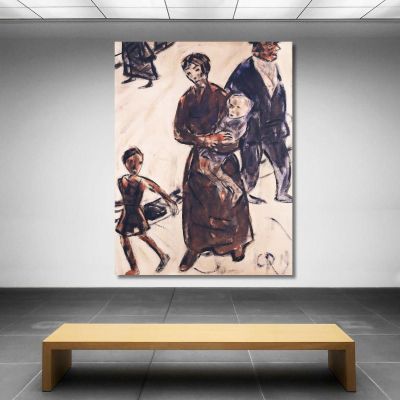 Poverty Christian Rohlfs cro63 canvas print 