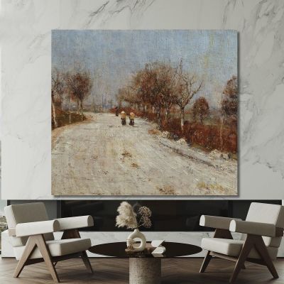 The Road To Gelmeroda Christian Rohlfs cro79 canvas print 