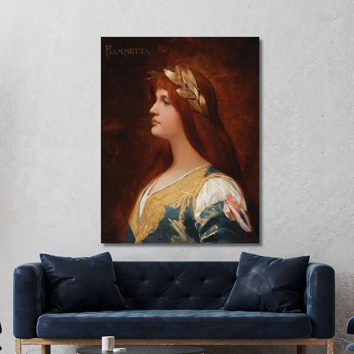 Fiammetta Eduard Veith evt6 canvas print 
