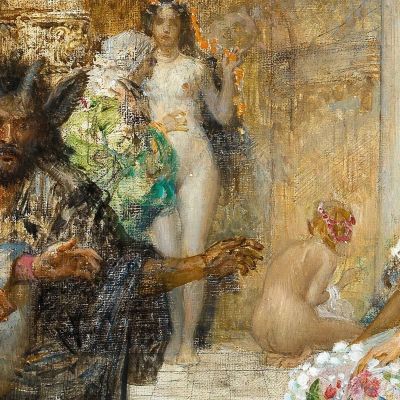 Return To Virtue Eduard Veith evt28 canvas print