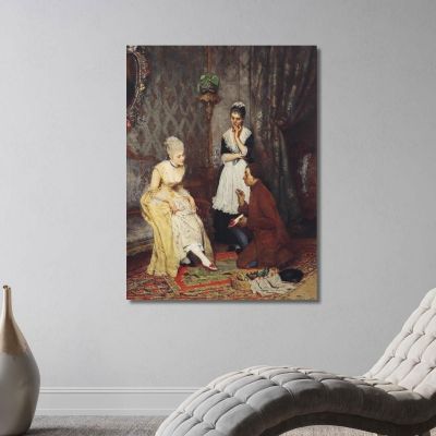 Der Perfekte Schuh Eugen von Blaas evb26 canvas print 