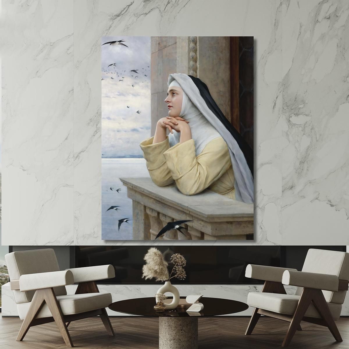 God'S Creatures Eugen von Blaas evb36 canvas print 