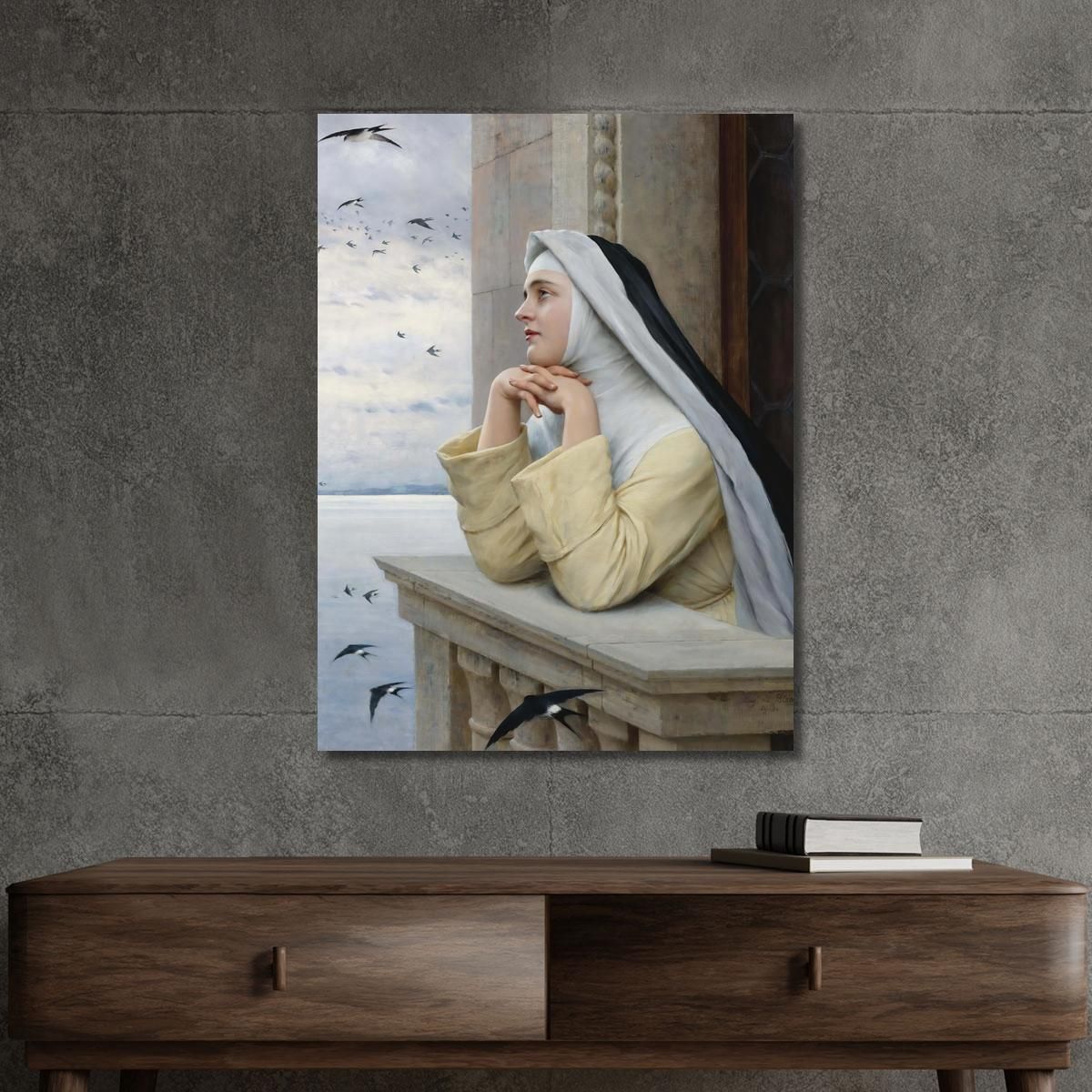 God'S Creatures Eugen von Blaas evb36 canvas print 