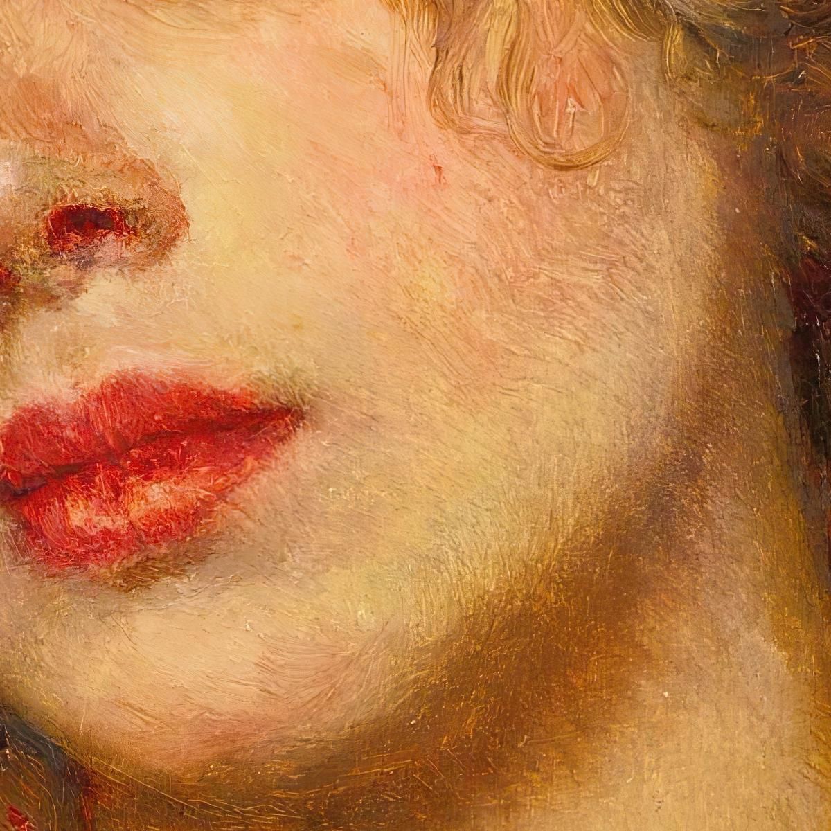 Gypsy Girl Eugen von Blaas evb39 canvas print