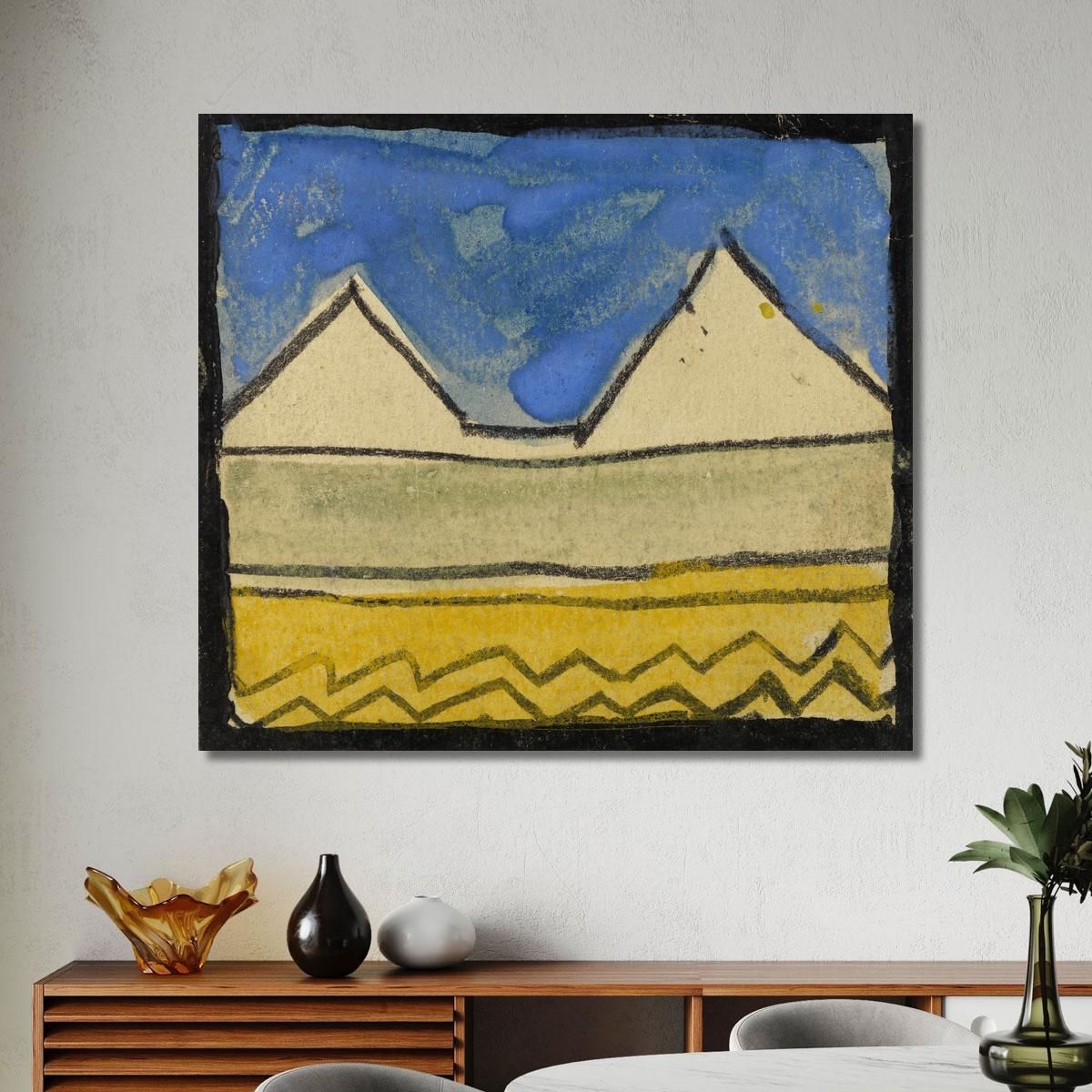 Abstracted Gable Egon Schiele esh11 canvas print 