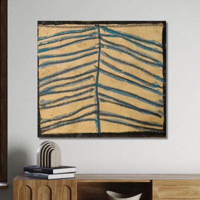 Abstracted Pine Tree Egon Schiele esh16 canvas print 