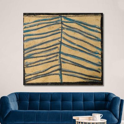 Abstracted Pine Tree Egon Schiele esh16 canvas print 