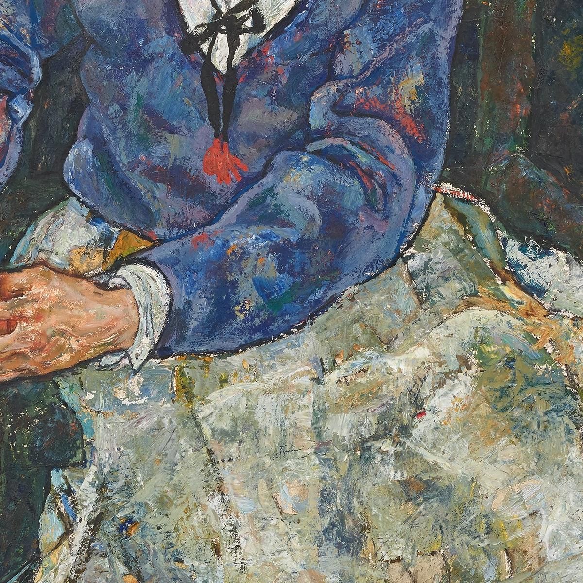 Portrait Of The Artist'S Wife Edith Schiele Egon Schiele esh21 canvas print