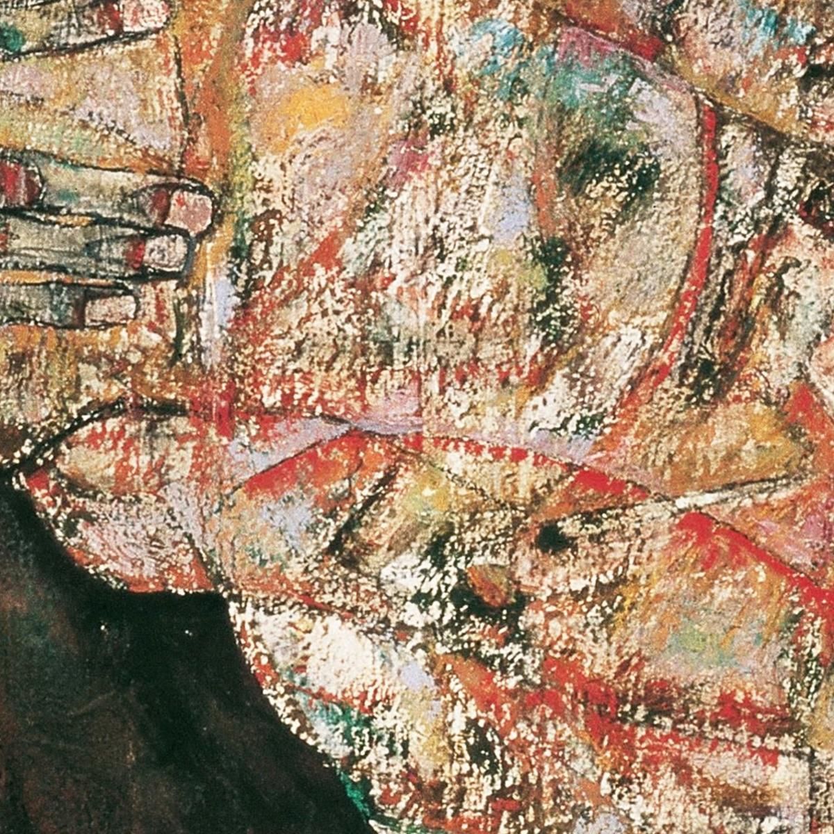 Death And Girl Egon Schiele esh40 canvas print