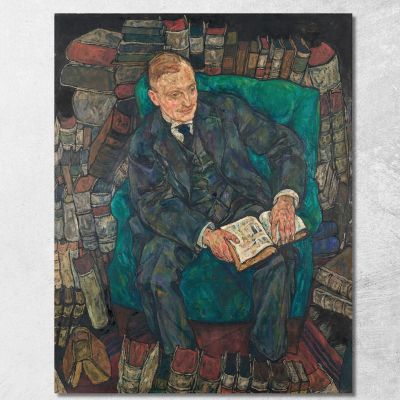 Dr. Hugo Koller Egon Schiele esh45 canvas print 