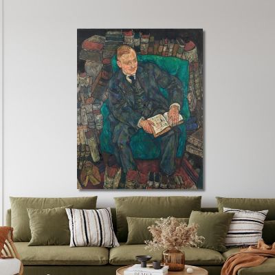 Dr. Hugo Koller Egon Schiele esh45 canvas print 